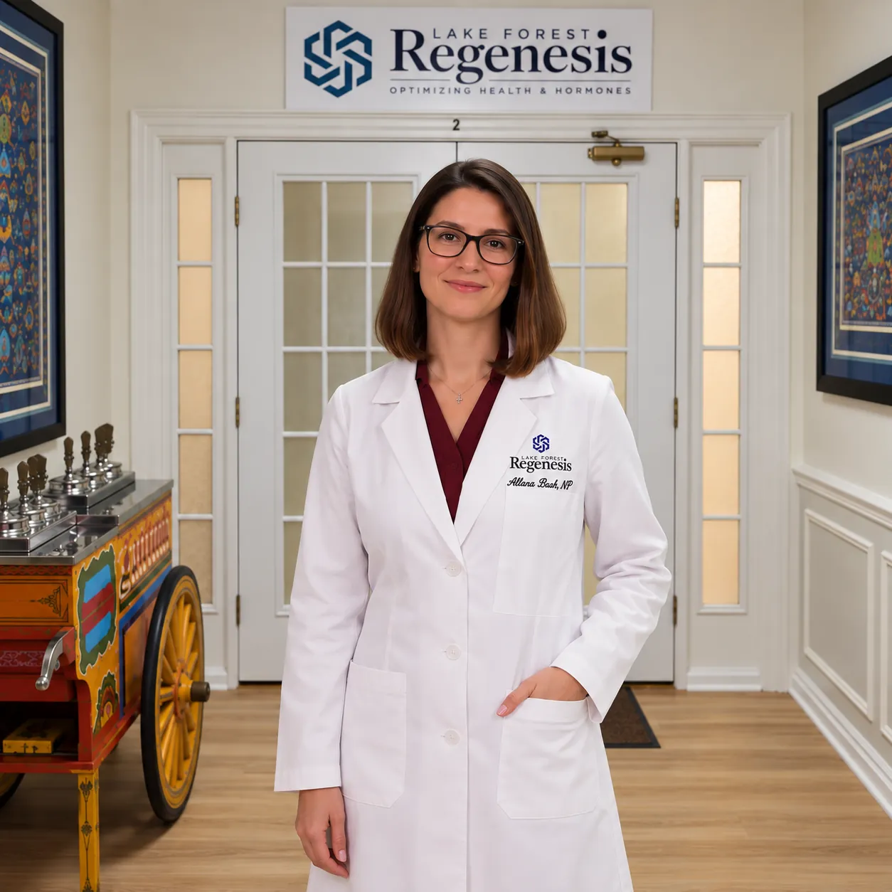 Allana Bush, FNP-C, founder and provider at Lake Forest Regenesis