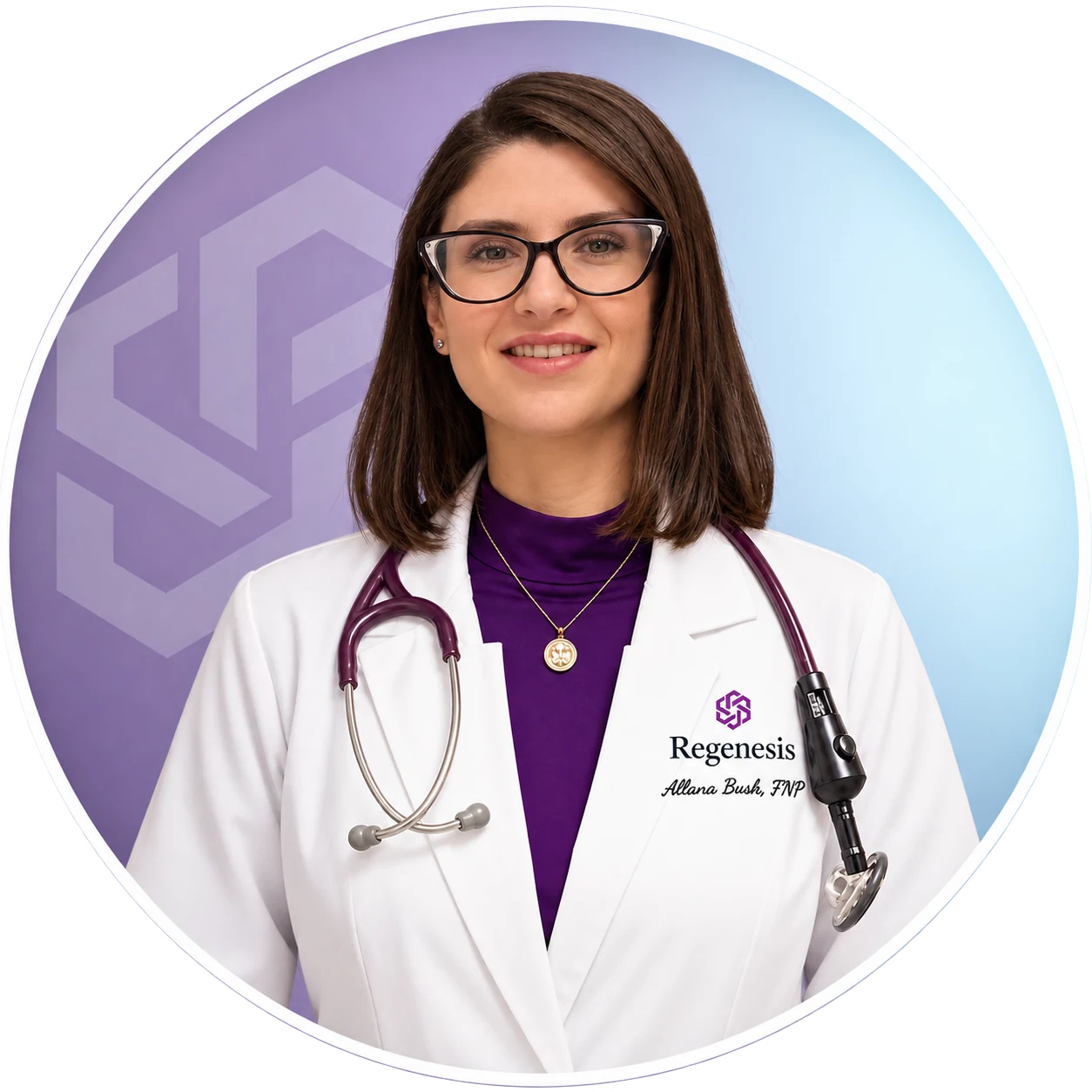 Allana Bush, FNP-C, provider at Lake Forest Regenesis in Lake Forest, Illinois.